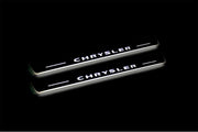 Chrysler 300C II 2011+ Auto Door Sills With Logo Chrysler Chrysler Led Door Sills opdesign