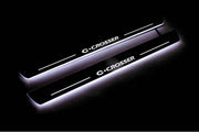 Citroen C-Crosser 2007-2012 LED Door Sills PRO With Logo C-Crosser Citroen Led Door Sills opdesign