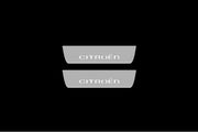 Citroen C4 II 2010-2020 Car Door Sill With Logo Citroen Citroen Led Door Sills opdesign