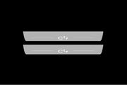 Citroen C4 II 2010-2020 Car Sill With Logo C4 Citroen Led Door Sills opdesign