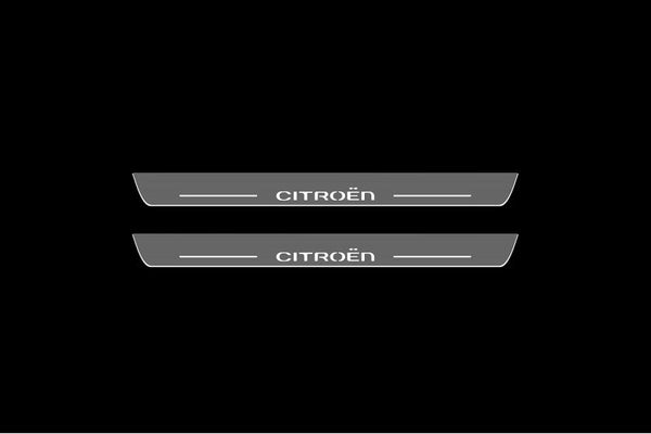 Citroen C5 II Door Sill Protectors With Logo Citroen - decoinfabric