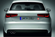 Denmark tailgate trunk rear emblem with Denmark logo Custom Rear Emblem decoinfabric