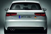 Germany tailgate trunk rear emblem with Germany logo Custom Rear Emblem decoinfabric