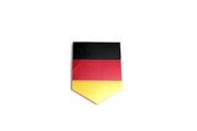 Car emblem badge with flag of Germany Country Flag Emblems decoinfabric