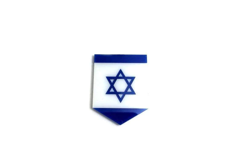 Israel tailgate trunk rear emblem with Israel logo Custom Rear Emblem decoinfabric