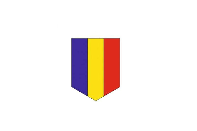 Romania tailgate trunk rear emblem with Romania logo Custom Rear Emblem decoinfabric