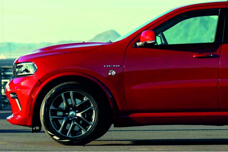 Car emblem badge for fenders with logo Predator Custom design emblems decoinfabric