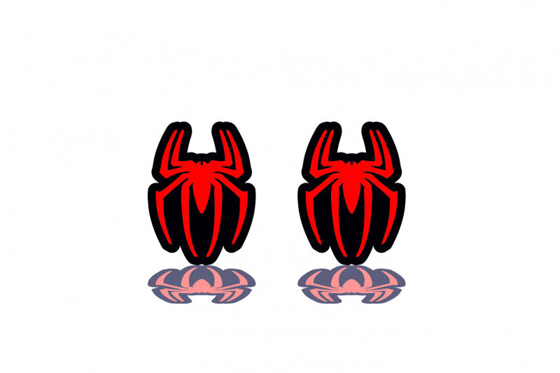 Car emblem badge for fenders with Spider logo Custom design emblems decoinfabric