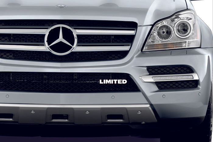Radiator grille emblem with Limited logo Custom design emblems decoinfabric