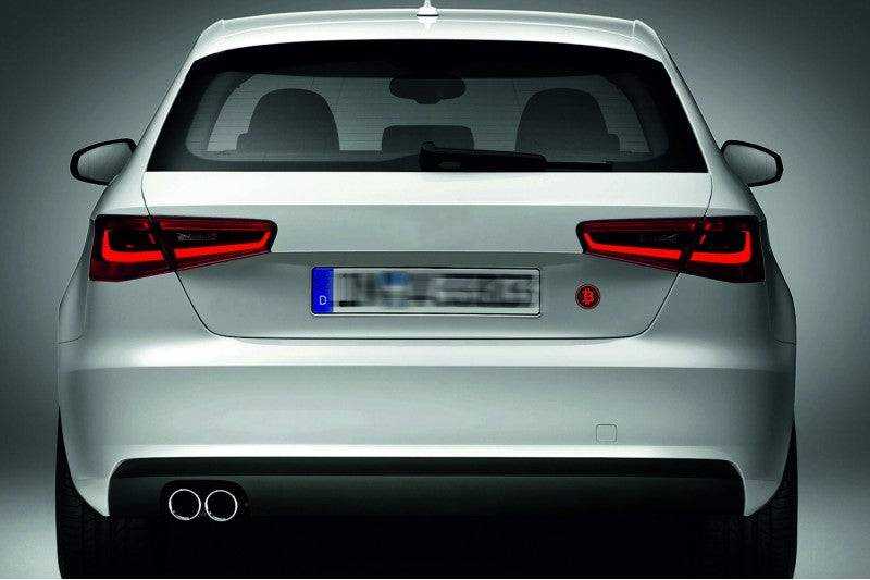 Bitcoin tailgate trunk rear emblem with Bitcoin logo Custom Rear Emblem decoinfabric