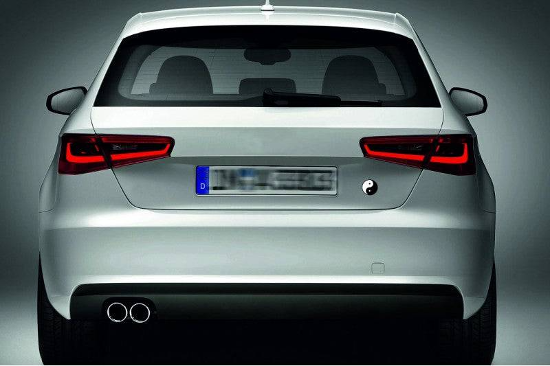 Yin-Yang tailgate trunk rear emblem with Yin-Yang logo Custom Rear Emblem decoinfabric