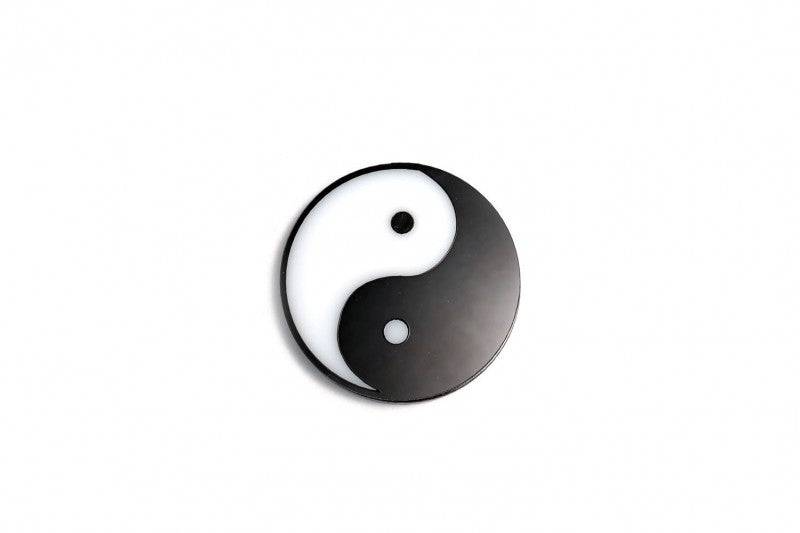 Yin-Yang tailgate trunk rear emblem with Yin-Yang logo Custom Rear Emblem decoinfabric