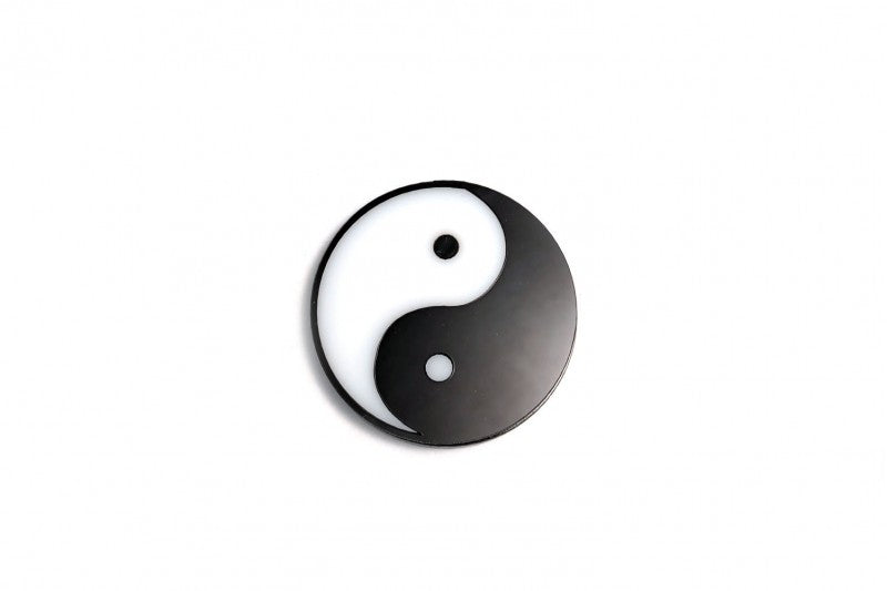 Car emblem badge with logo Yin-Yang Custom design emblems decoinfabric