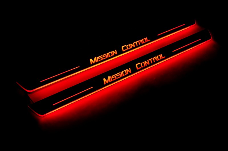 Custom Car Lights Door Custom Led Door Sills opdesign