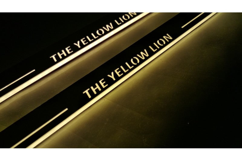 Custom Car Lights Door Custom Led Door Sills opdesign