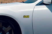 DODGE emblem for fenders with 345 HEMI logo (type 2) Dodge emblems decoinfabric