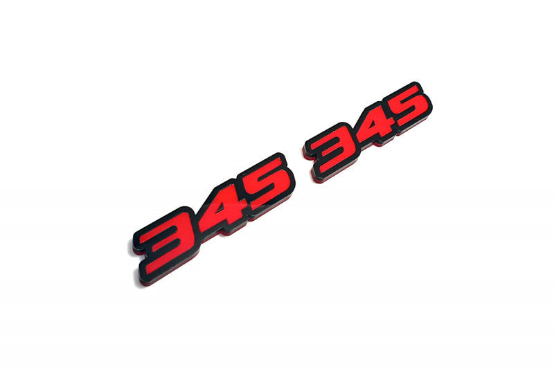 DODGE emblem for fenders with 345 logo Dodge emblems decoinfabric