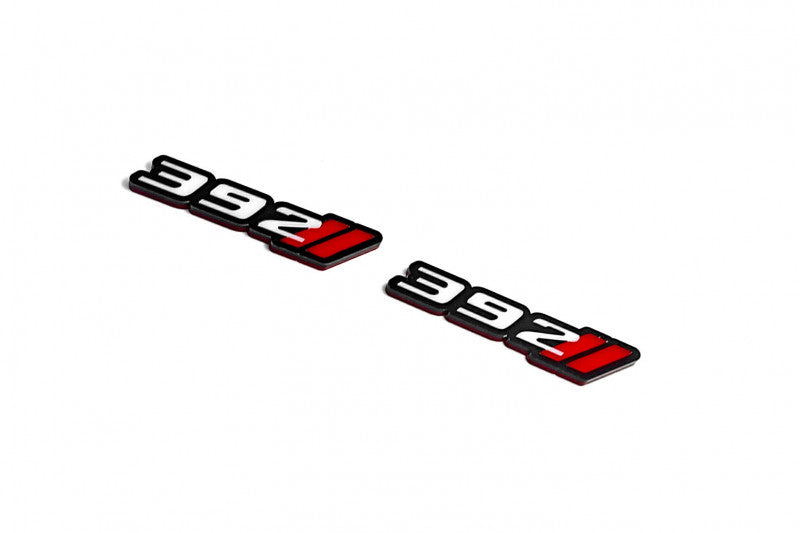 DODGE emblem for fenders with 392 + Dodge logo Dodge emblems decoinfabric