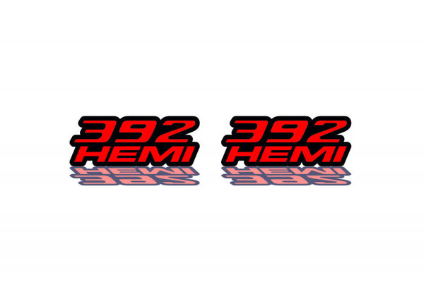 DODGE emblem for fenders with 392 HEMI logo - decoinfabric