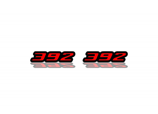 Jeep Emblem & Badges set with 392 logo Jeep emblems decoinfabric