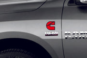 DODGE emblem for fenders with Cummins logo (type 2) Dodge emblems decoinfabric