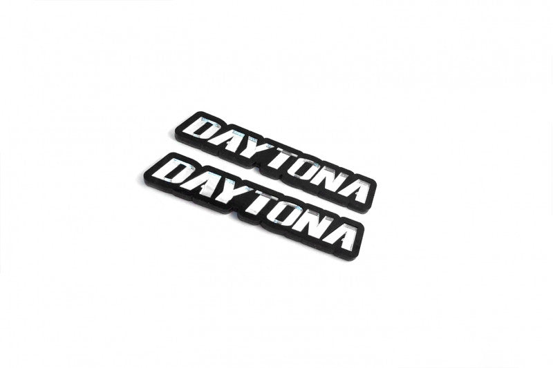 Dodge emblem for fenders with Daytona logo (Type 2) Dodge emblems decoinfabric
