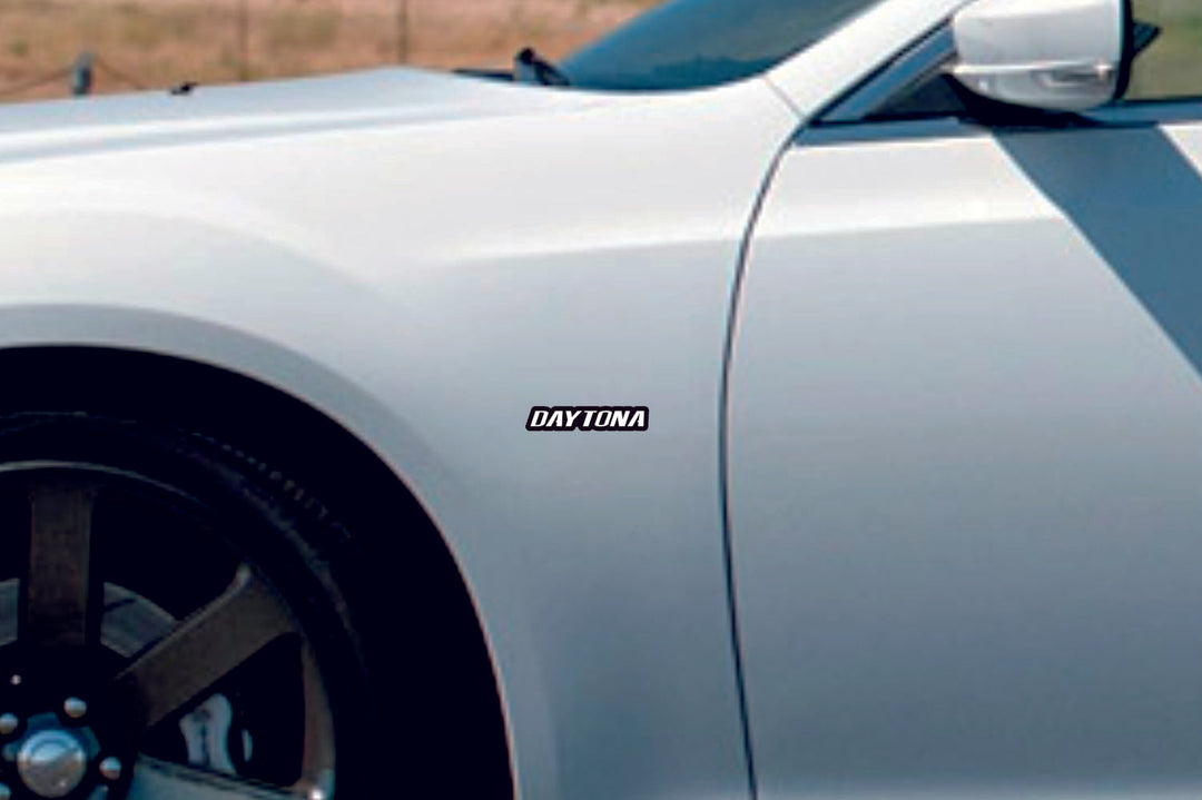 Dodge emblem for fenders with Daytona logo (Type 2) Dodge emblems decoinfabric
