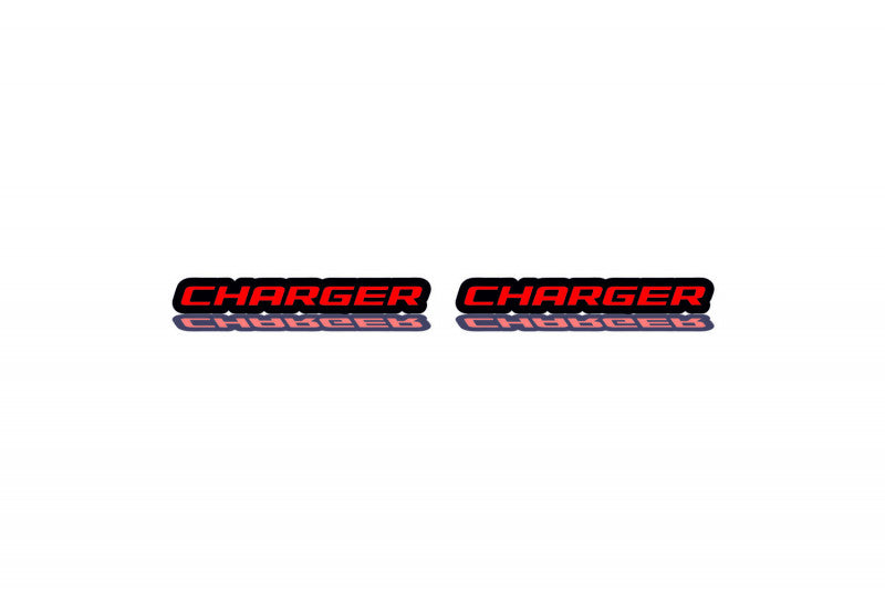 Dodge Emblem & Badges set with Dodge Charger logo