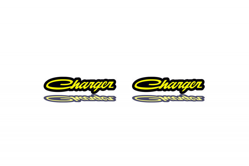 DODGE emblem for fenders with Dodge Charger old logo - decoinfabric