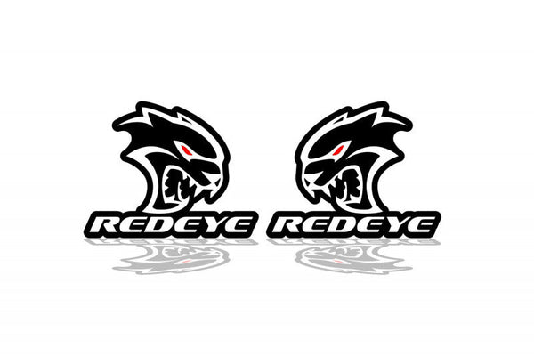 DODGE emblem for fenders with Hellcat + Redeye logo - decoinfabric