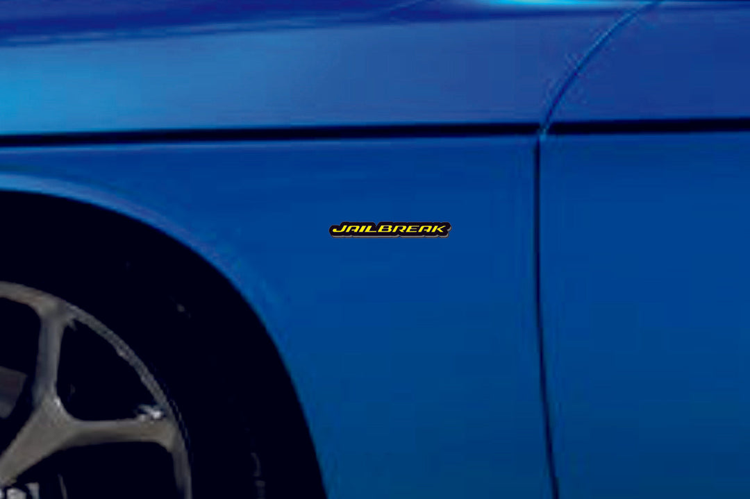 Dodge Emblem & Badges set with Jailbreak logo Dodge emblems decoinfabric