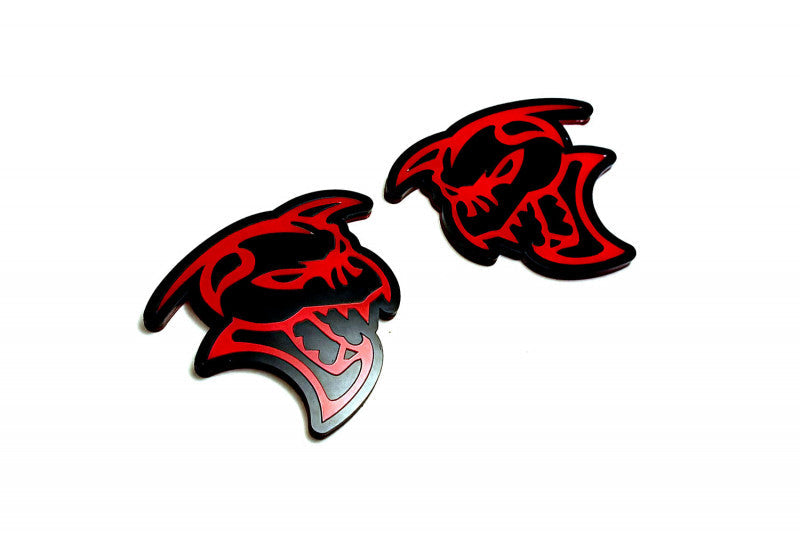 DODGE emblem for fenders with logo Ghoul - decoinfabric