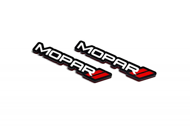 DODGE emblem for fenders with Mopar + Dodge logo - decoinfabric