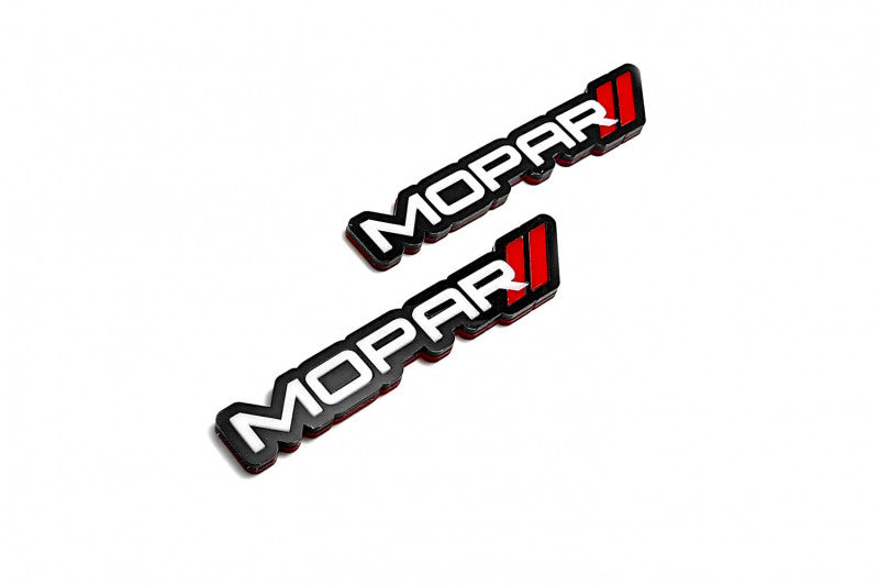 Dodge Emblem & Badges set with Mopar + Dodge logo