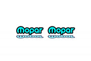 DODGE emblem for fenders with Mopar logo (type 3) Dodge emblems decoinfabric