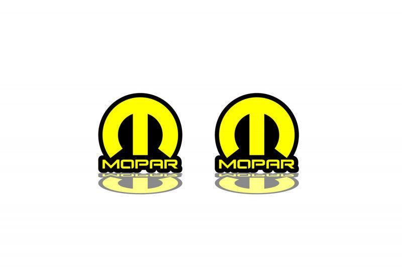 DODGE emblem for fenders with Mopar logo (type 5) - decoinfabric