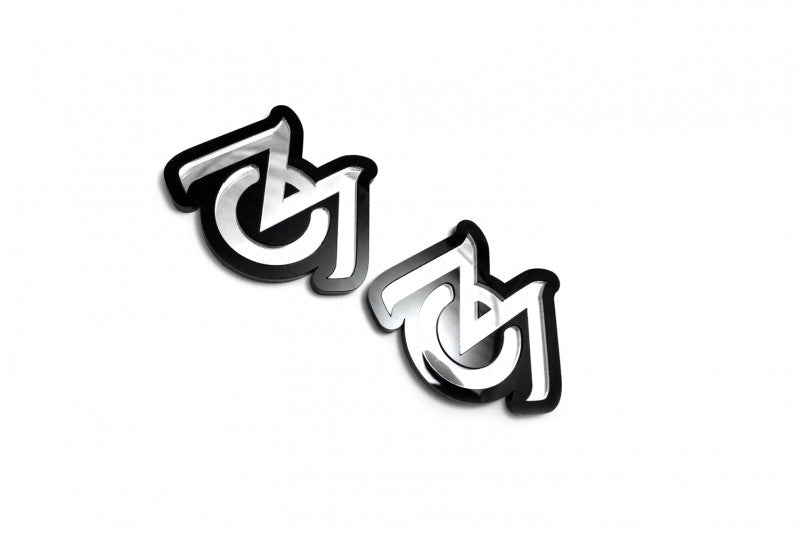 DODGE emblem for fenders with Mopar logo (type 6) Dodge emblems decoinfabric