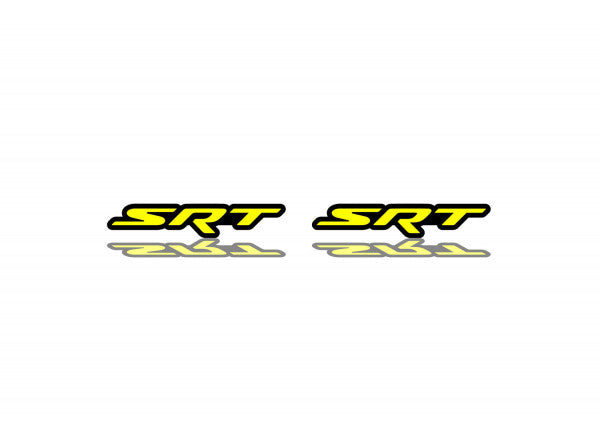 Dodge Emblem & Badges set with SRT logo