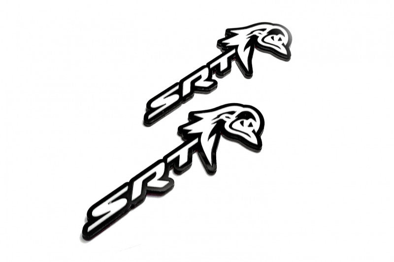 DODGE emblem for fenders with SRT Trackhawk logo - decoinfabric