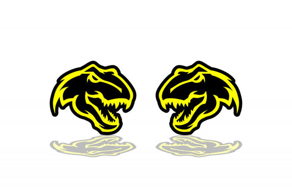 DODGE emblem for fenders with TRX logo (Head) - decoinfabric