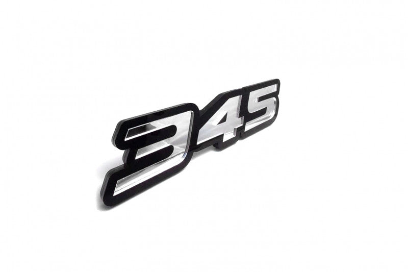 DODGE Radiator grille emblem with 345 logo - decoinfabric
