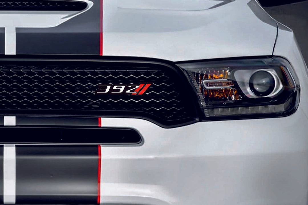 Dodge Emblem & Badge Set - Grille and Tailgate 392 + Dodge logo Dodge emblems decoinfabric