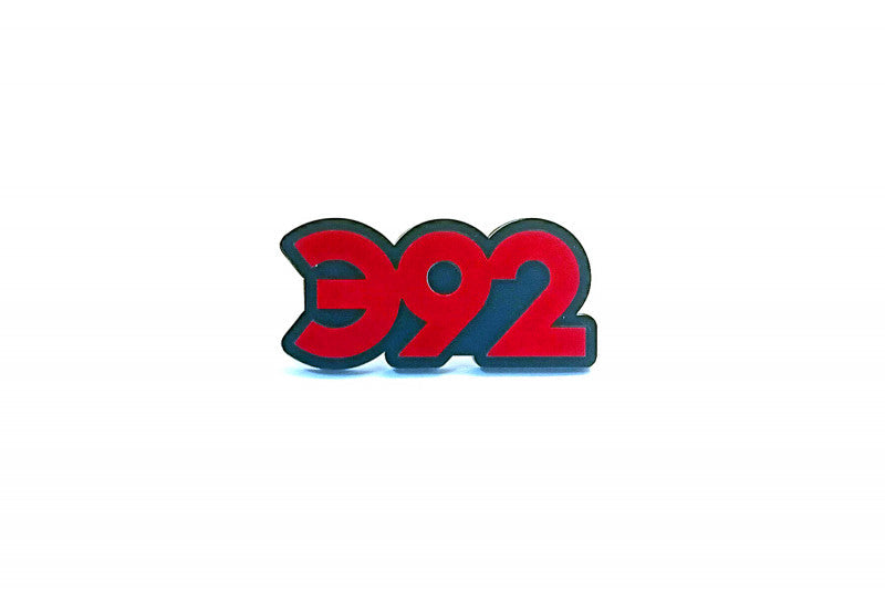 DODGE Radiator grille emblem with 392 logo (type 2) - decoinfabric