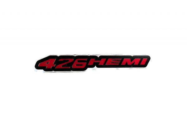 DODGE Radiator grille emblem with 426HEMI logo - decoinfabric