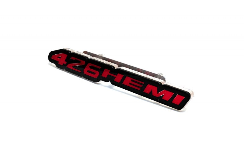 DODGE Radiator grille emblem with 426HEMI logo - decoinfabric