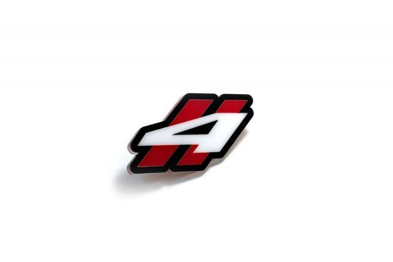 Dodge tailgate trunk rear emblem with 4WD logo Dodge emblems decoinfabric