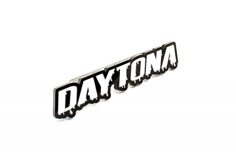 DODGE Radiator grille emblem with Daytona BLOOD logo - decoinfabric