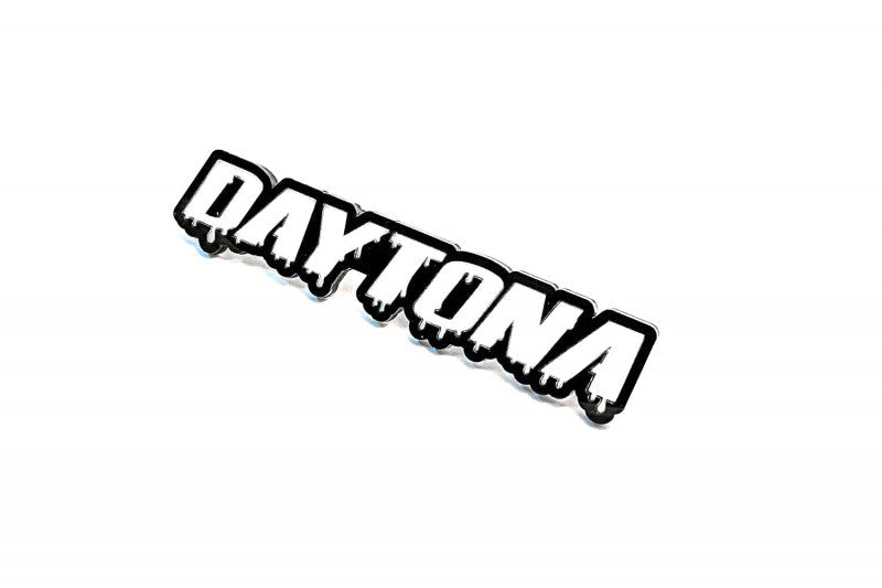 DODGE Radiator grille emblem with Daytona BLOOD logo Dodge emblems decoinfabric