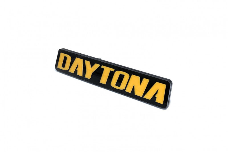 Dodge tailgate trunk rear emblem with Daytona logo Dodge emblems decoinfabric