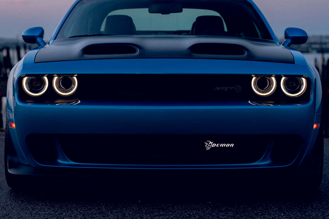 Dodge Emblem & Badges set with Demon logo (Type 2) Dodge emblems decoinfabric